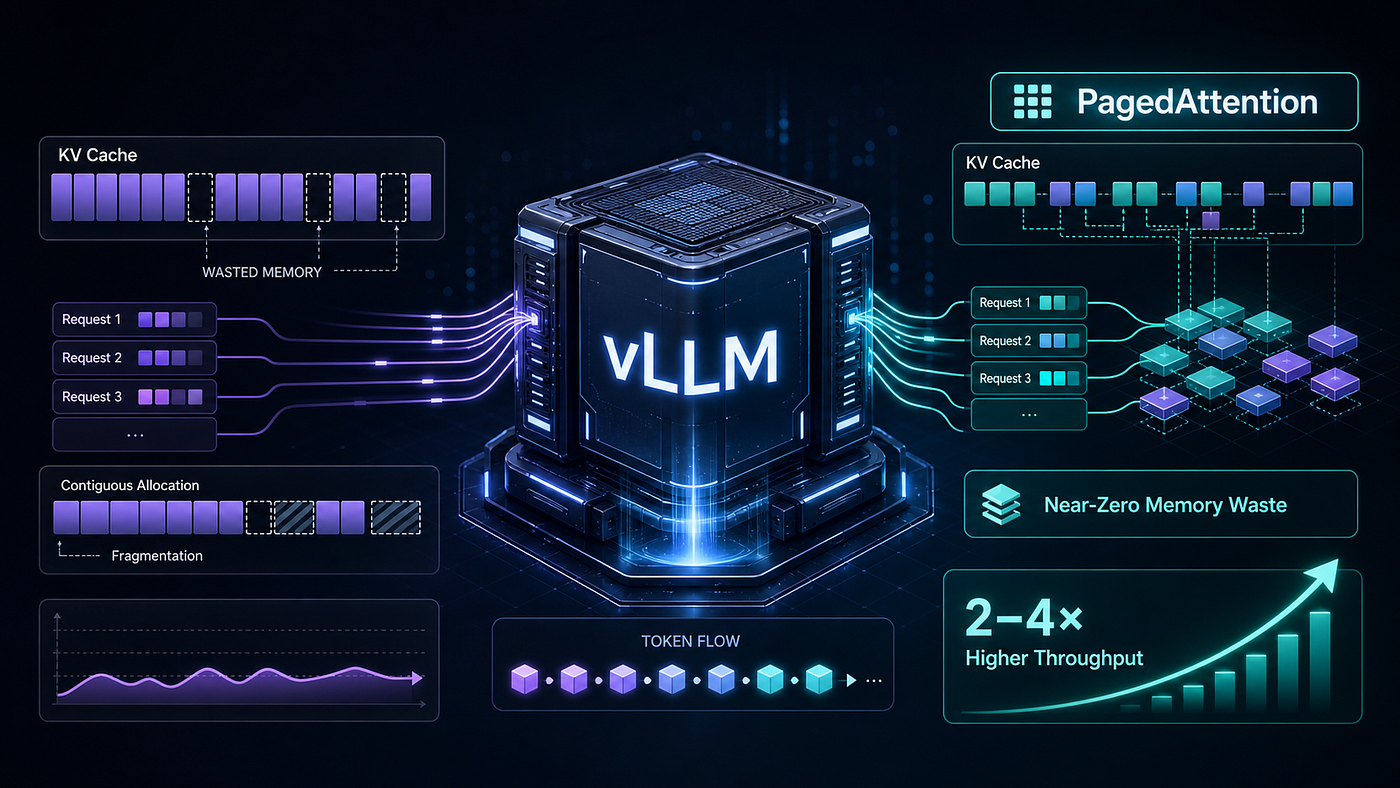 vLLM: Anatomy and Mechanisms of High-Throughput LLM Inference