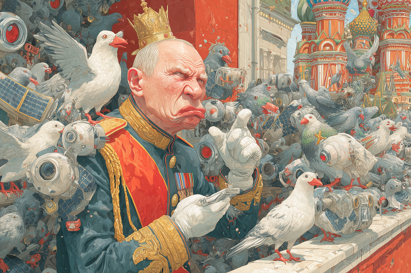 Putin’s Pigeons: The Ultimate Low-Tech Triumph in High-Tech Warfare