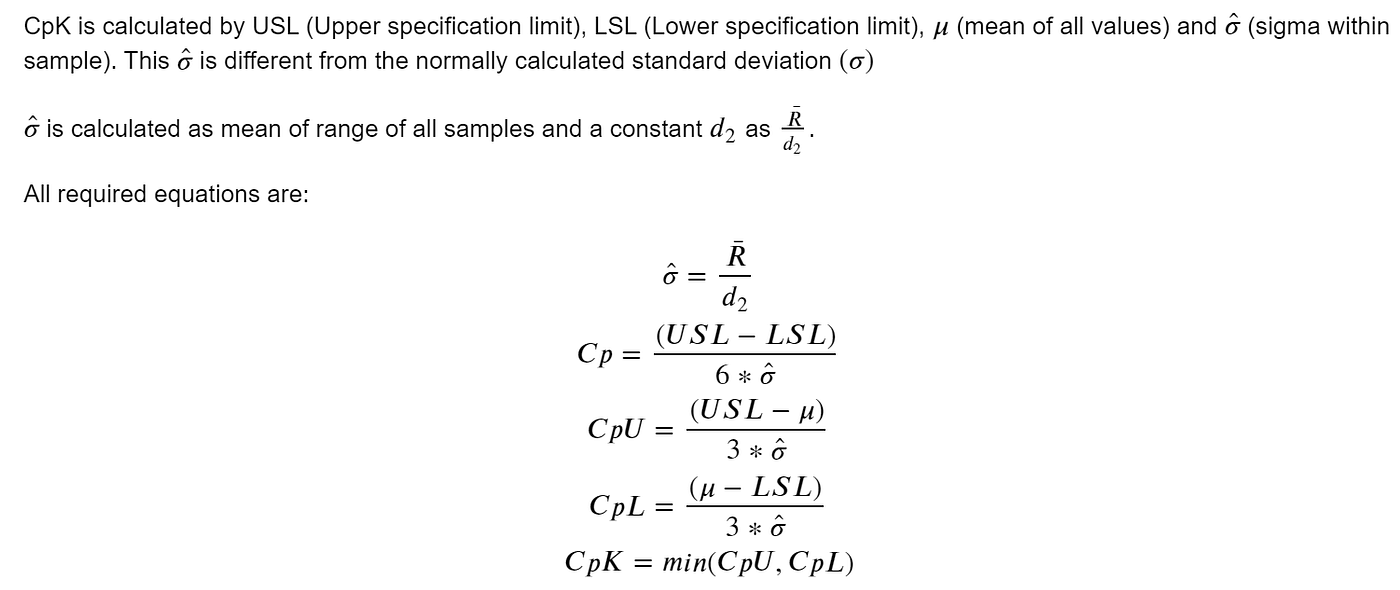 Calculation Of Standard Deviation, Cp Cpk In SPC SAP Blogs, 59 OFF