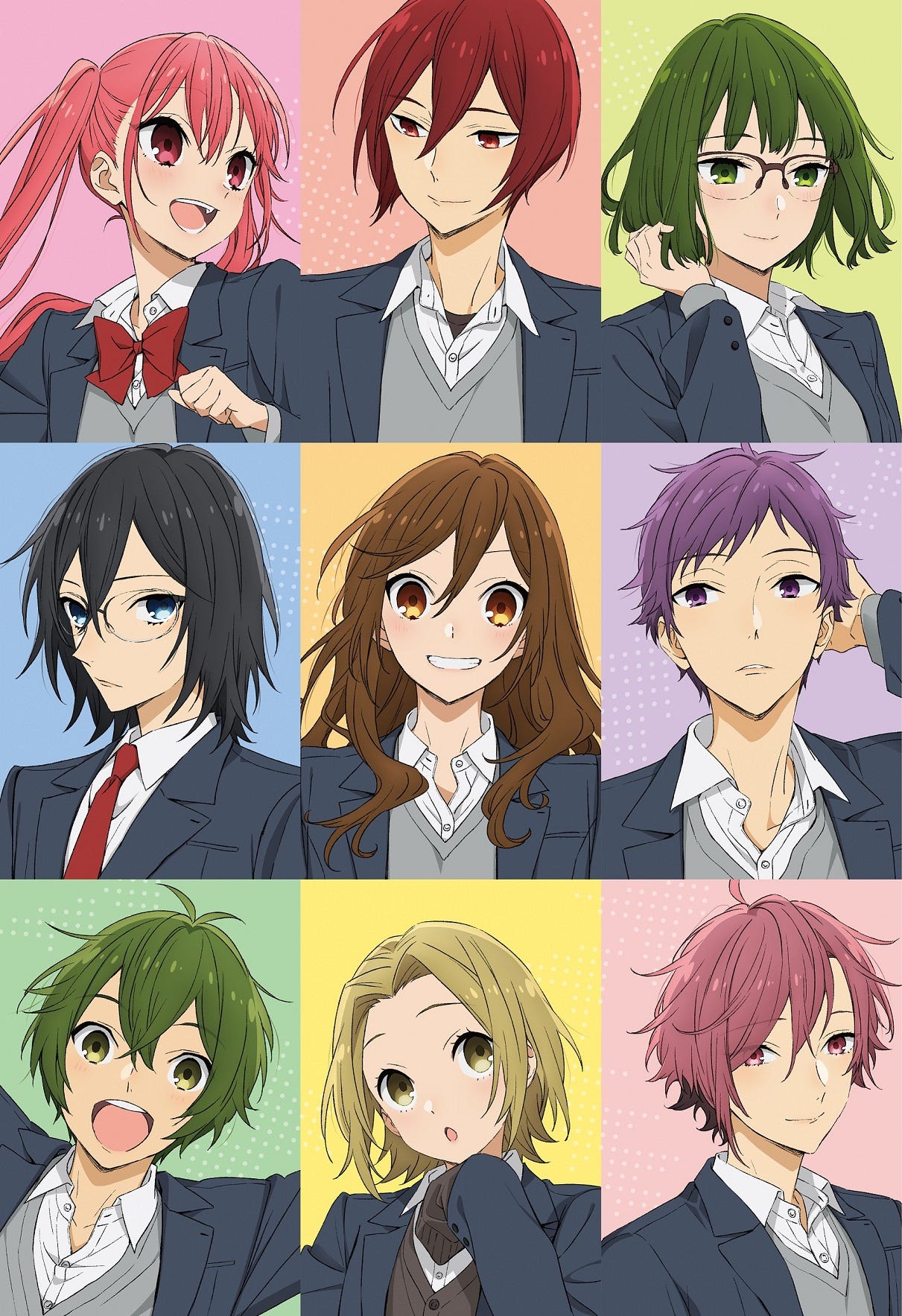 Conheça e se prepare para a estreia do anime de Horimiya: The