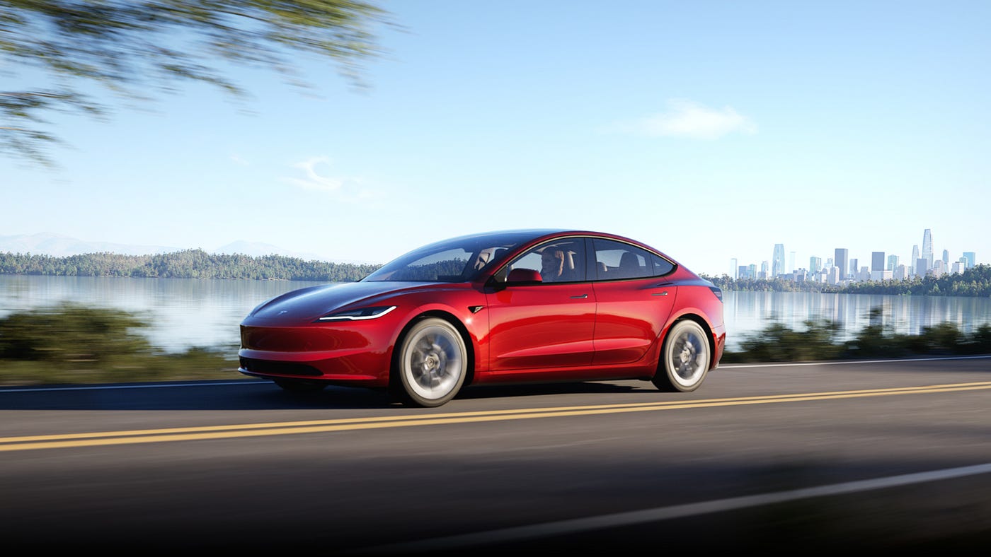 Tesla Model 3 (2024) Finally Arrives In The US, Starting At $38,990, by  The Afronomist, Jan, 2024