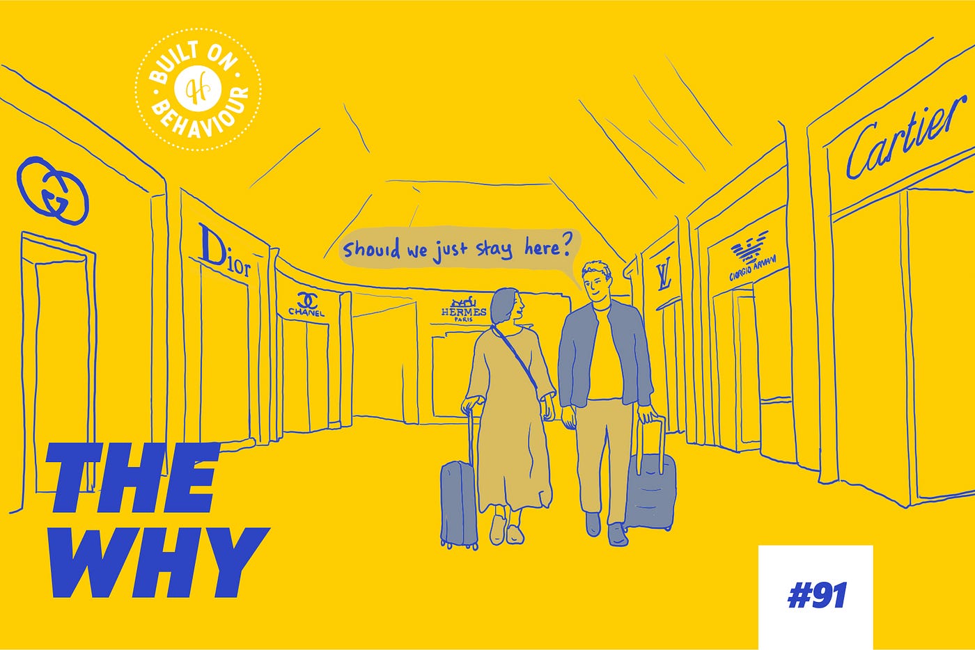 The Why #91: Why are there so many luxury stores in airports?