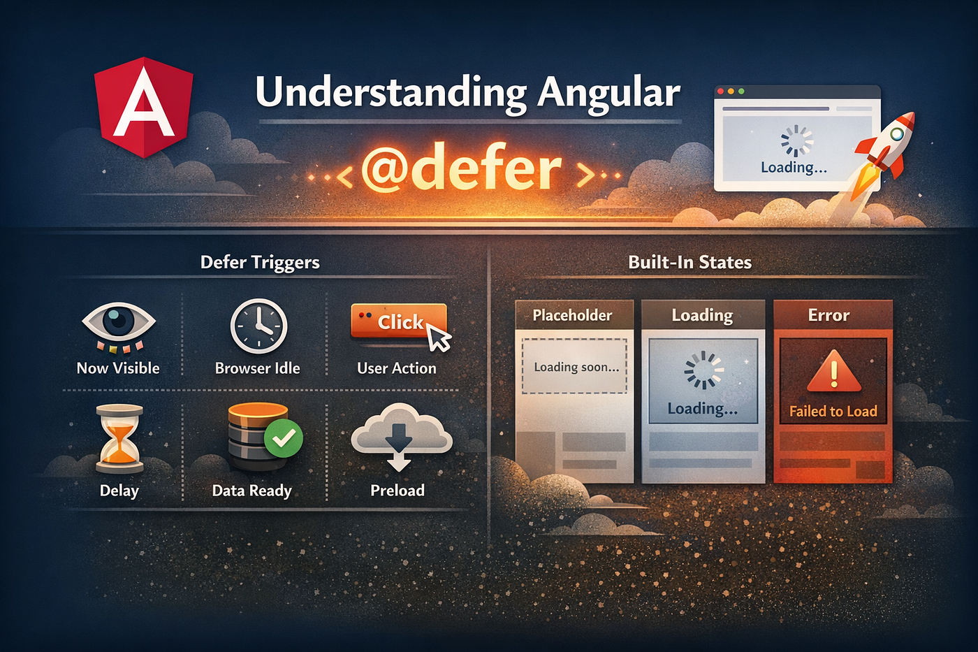 Angular @defer Is Not Just Lazy Loading — It’s a Rendering Strategy