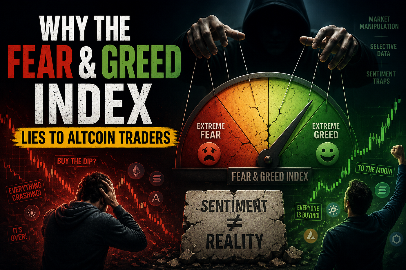Why the Fear & Greed Index Lies to Altcoin Traders