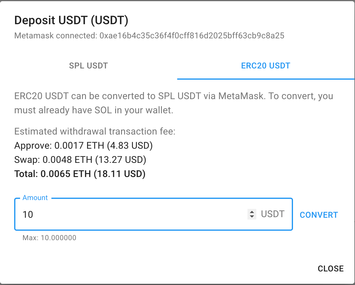 Sollet Wallet — Convert USDT from ERC-20 to Solana Blockchain (Deep Dive) |  by SHASHANK KUMAR | Medium