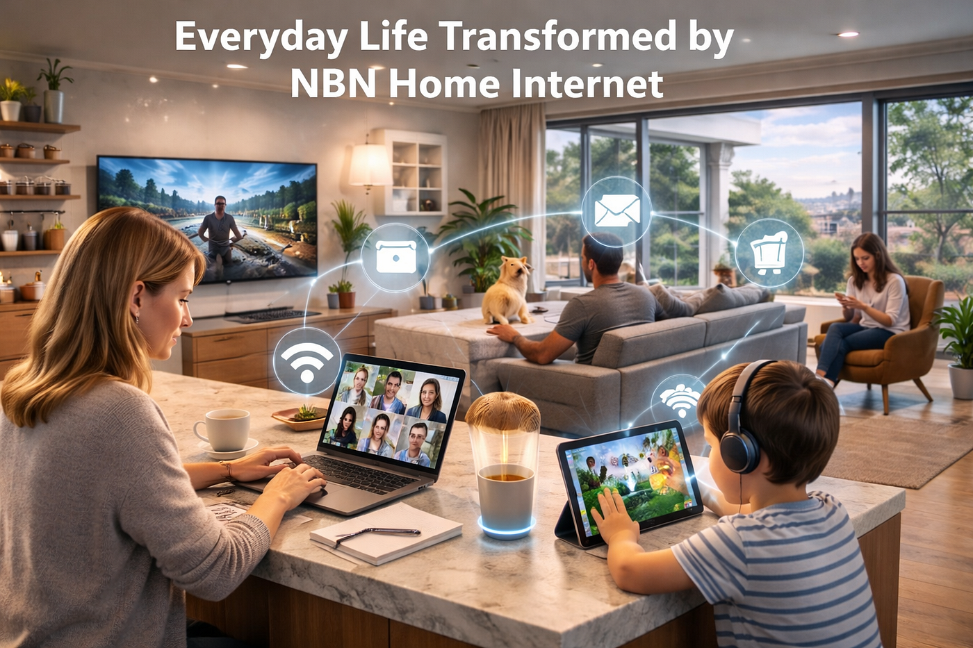 Everyday Life Transformed by NBN Home Internet