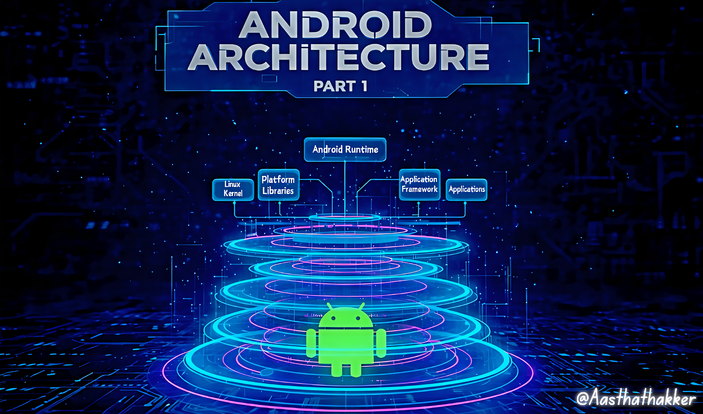 Android Architecture — Part 1. Android is the most widely used
