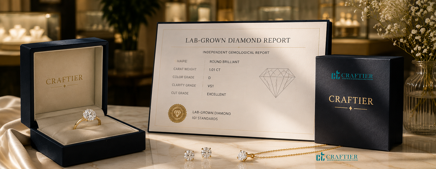How Craftier Ensures Diamond Authenticity and Certification
