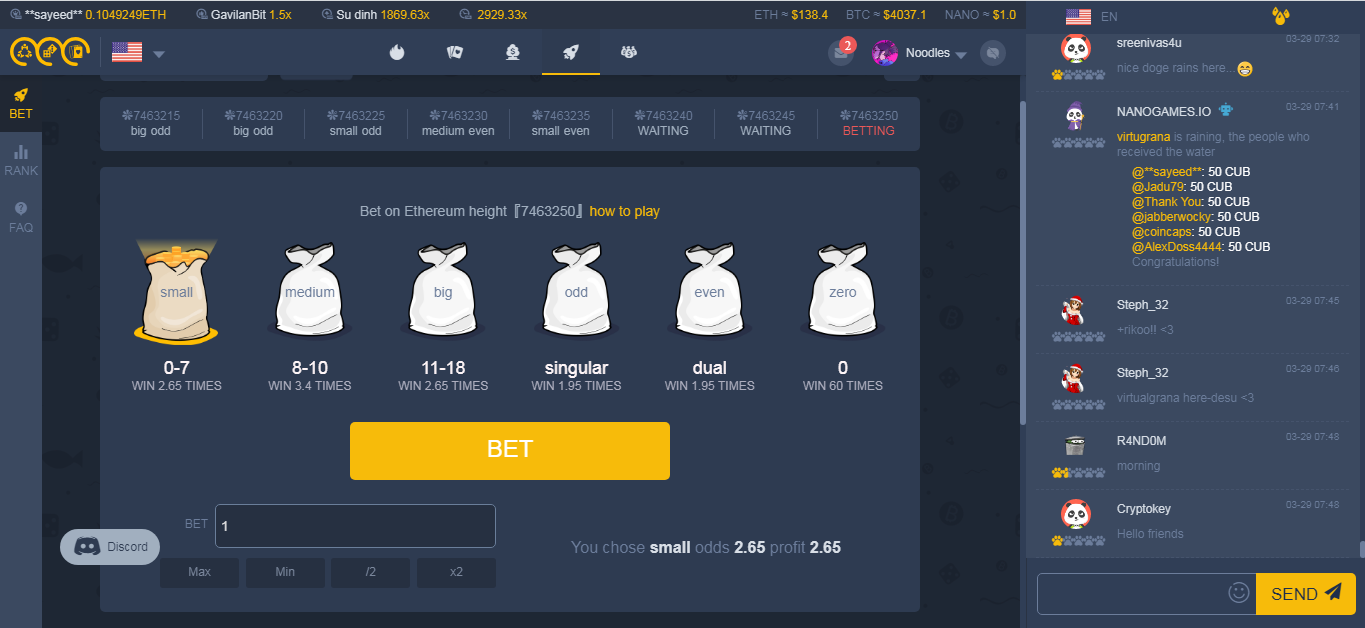 NANOGAMES.IO. NanoGames is a Crypto-based, social… | by Noodles | Medium