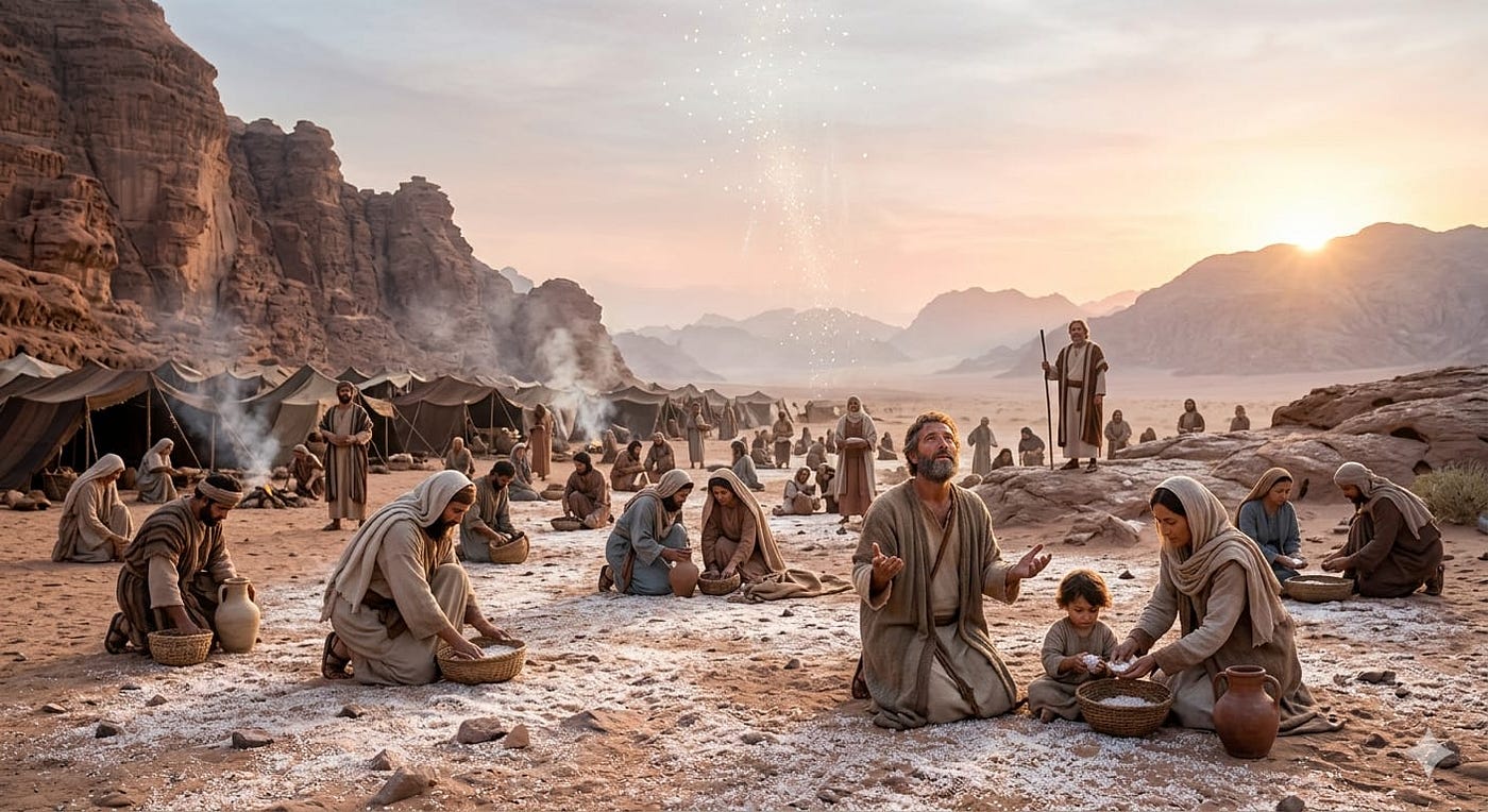 Nourished by Grace: Food, Drink and Christ in Redemptive History (5)

It is better to grumble