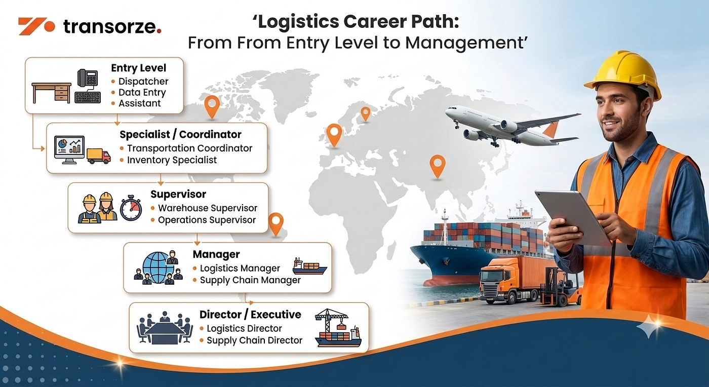 Logistics Career Path: From Entry Level to Management