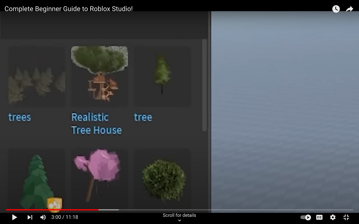 ROBLOX Tutorial: Overview of ROBLOX Studio 