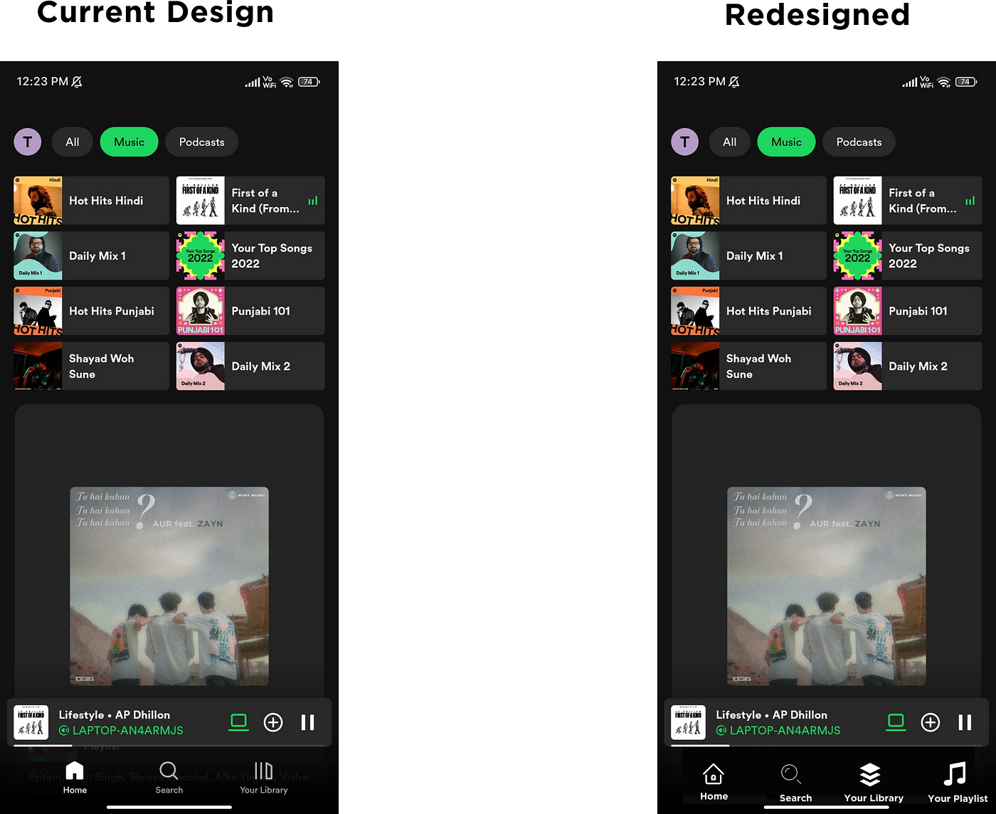 UX Case Study : Spotify podcast Reimagined!
