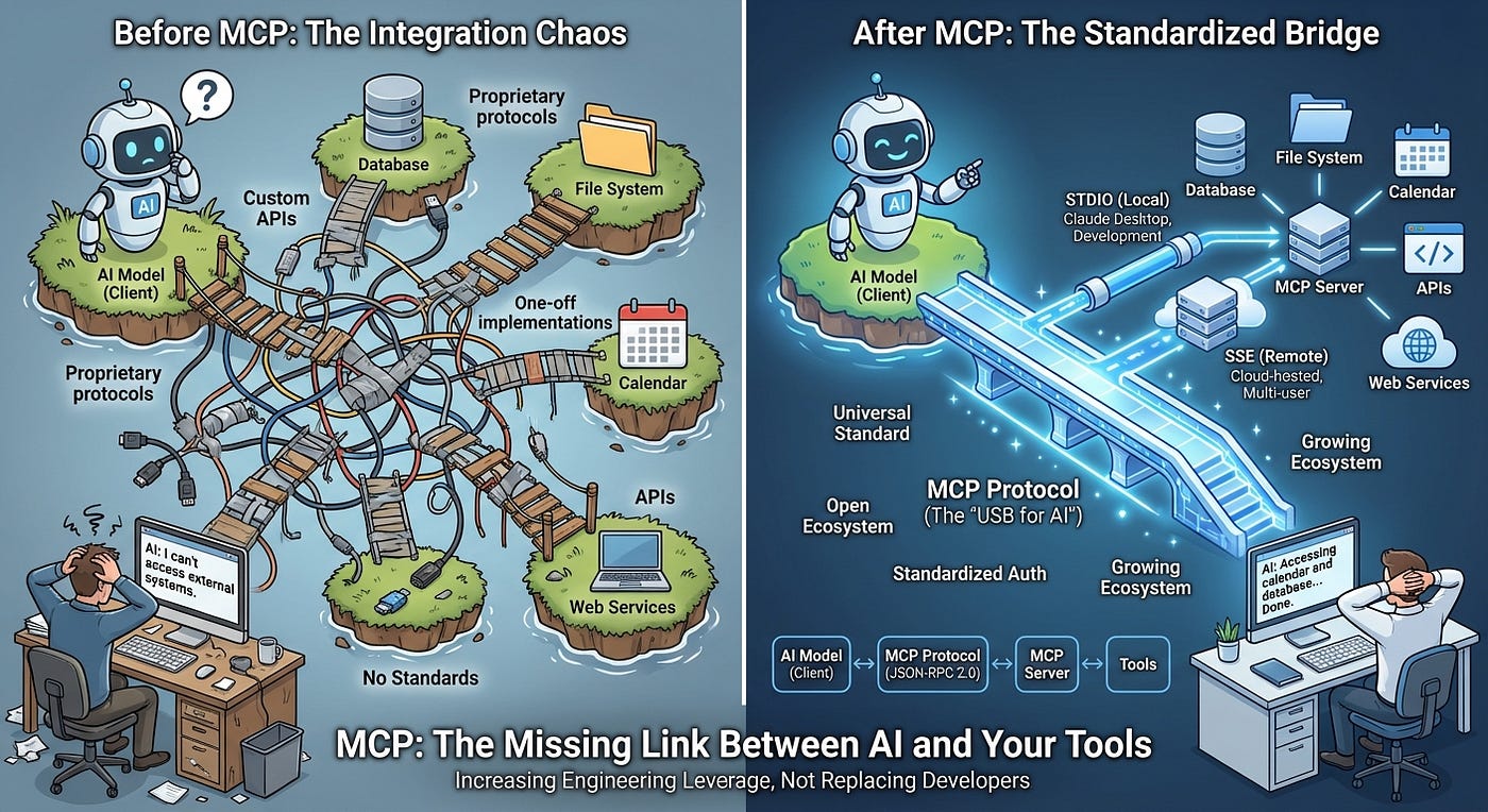 Understanding MCP: The Missing Link Between AI and Your Tools | by