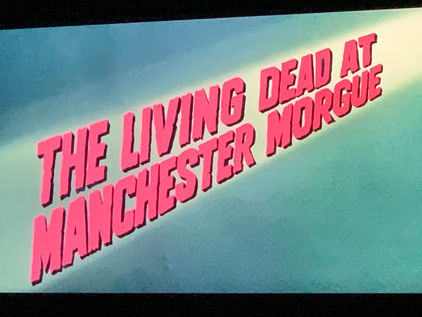 The Living Dead at Manchester Morgue Blu-ray Review (Synapse Films