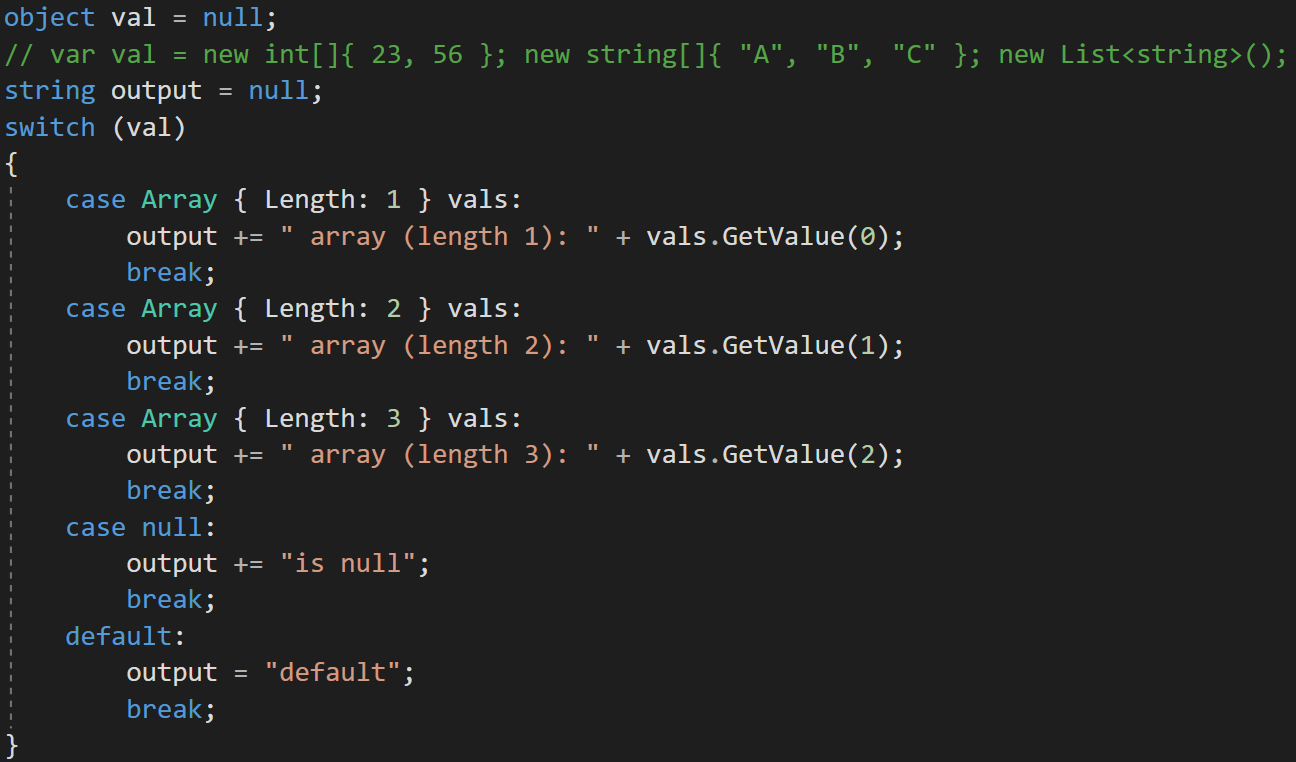 C# Switch Statement vs Switch Expression Explained | by Ishan 