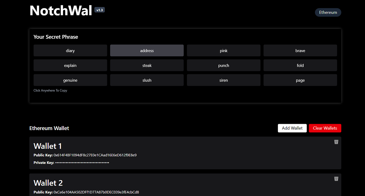 How Does a Crypto Wallet Work? (And How I Built One Myself) | by Kunal  Paliwal | CoinsBench