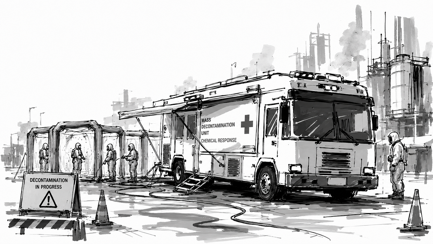 Designing a CBRN Decontamination Vehicle: How I Structured a Complex Research-Led Design Project
