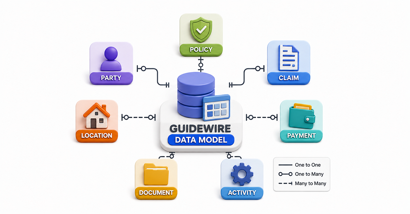 Guidewire Data Model Explained for Beginners