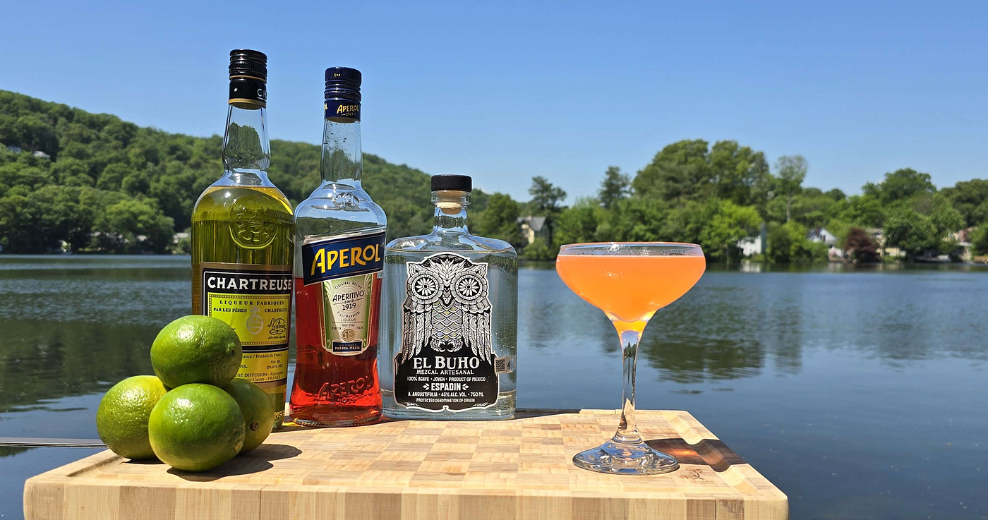 The Naked and Famous: A Vibrant and Modern Mezcal Cocktail