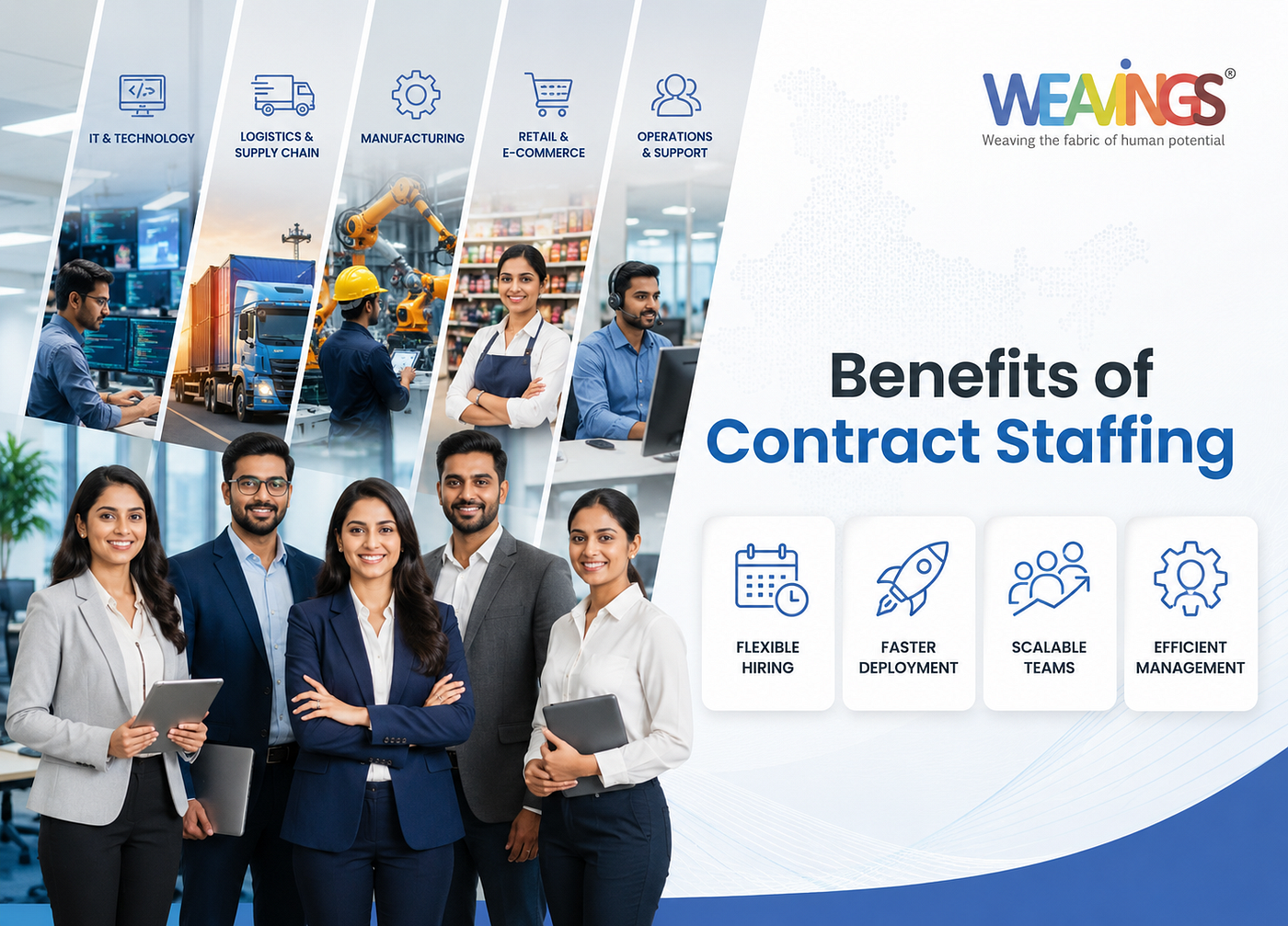 Why Contract Staffing Is Becoming a Practical Choice for Indian Businesses