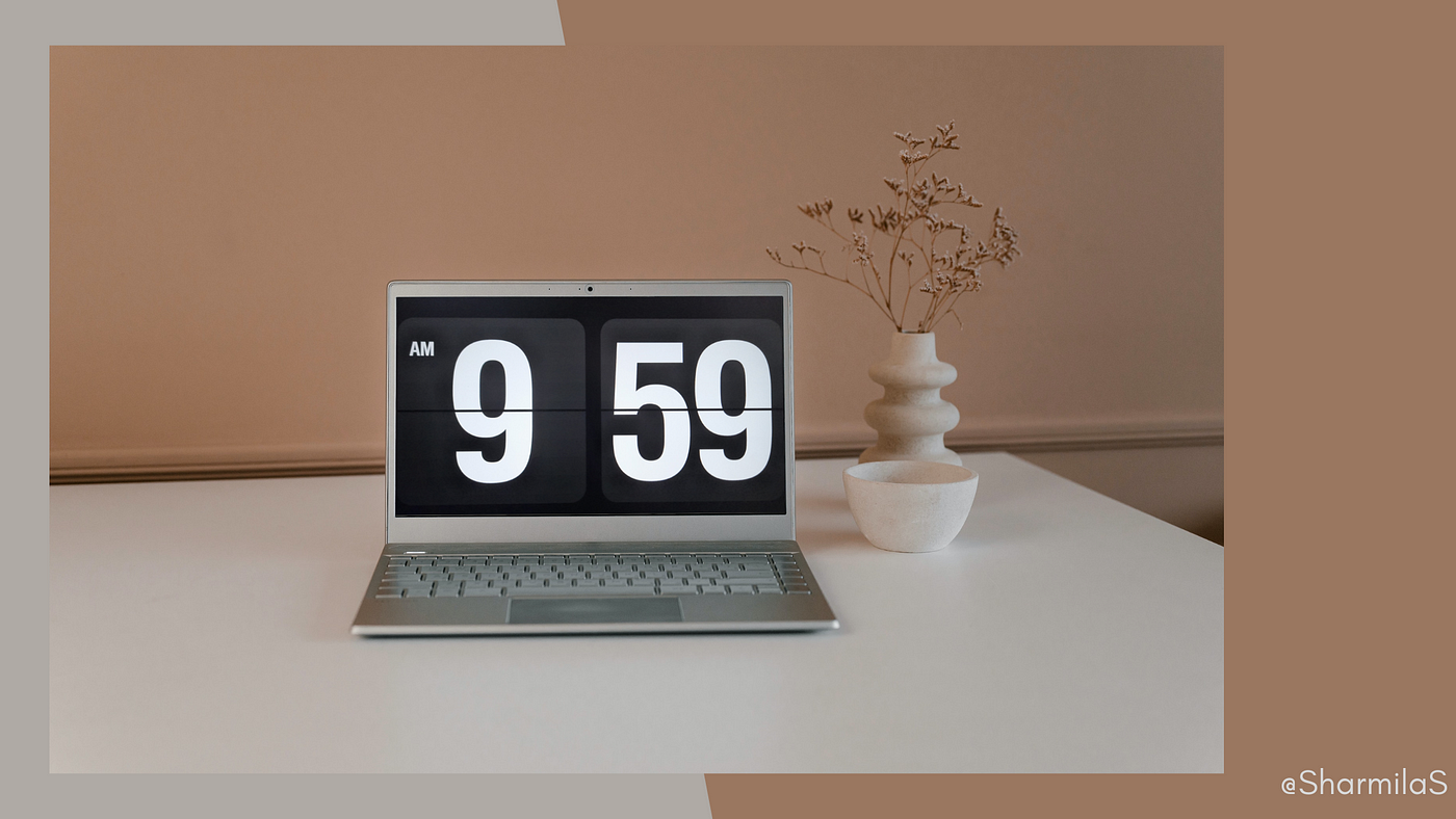 Set Aesthetic clock screen saver in your laptop (Windows OS) | by Sharmila  S | Medium