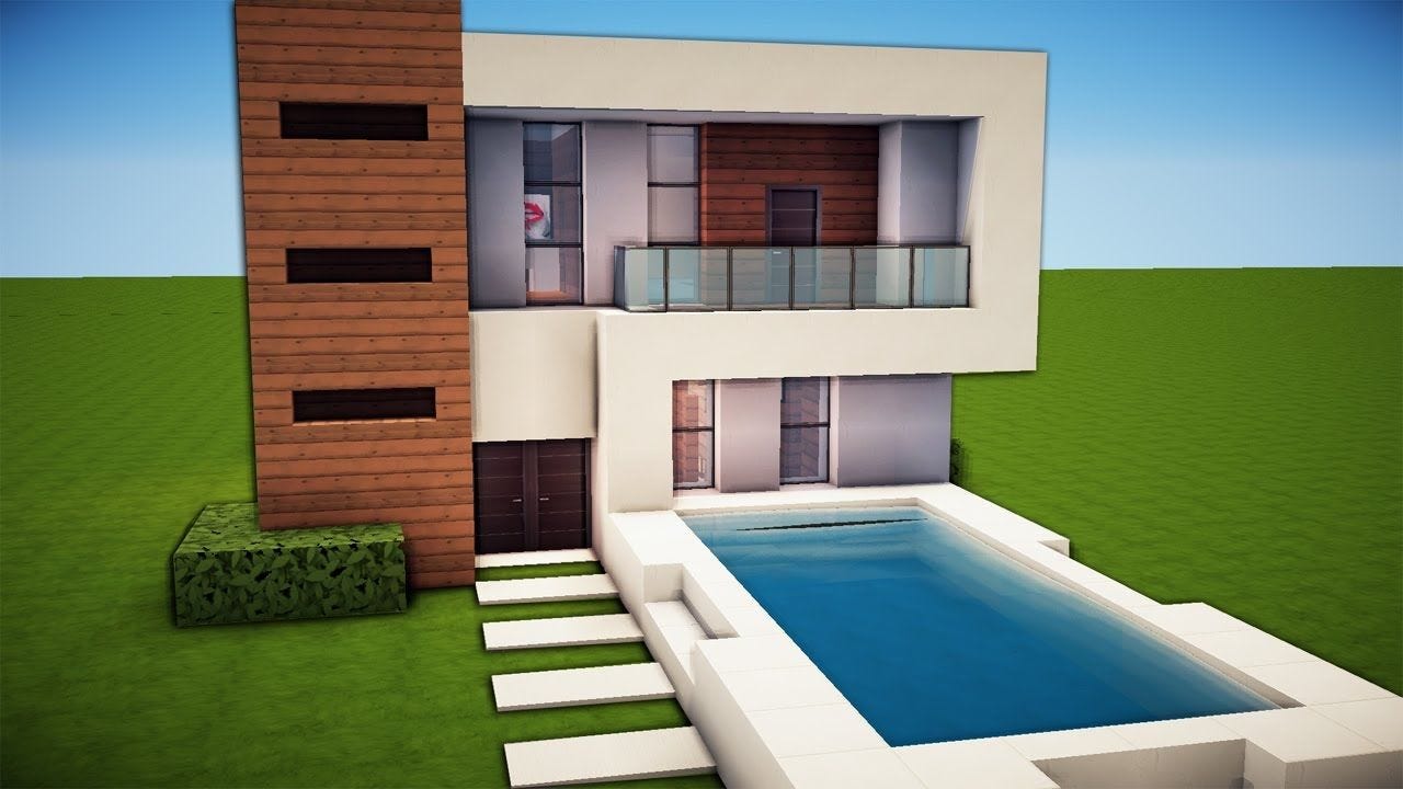 Minecraft Modern House Easy Sale Dakora co how-to-build-a-modern-wooden-house-sons-of-the-forest-building-youtube