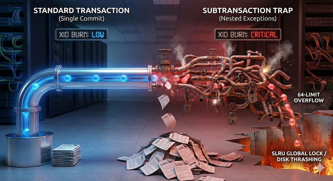 Do PostgreSQL Sub-Transactions Hurt Performance?