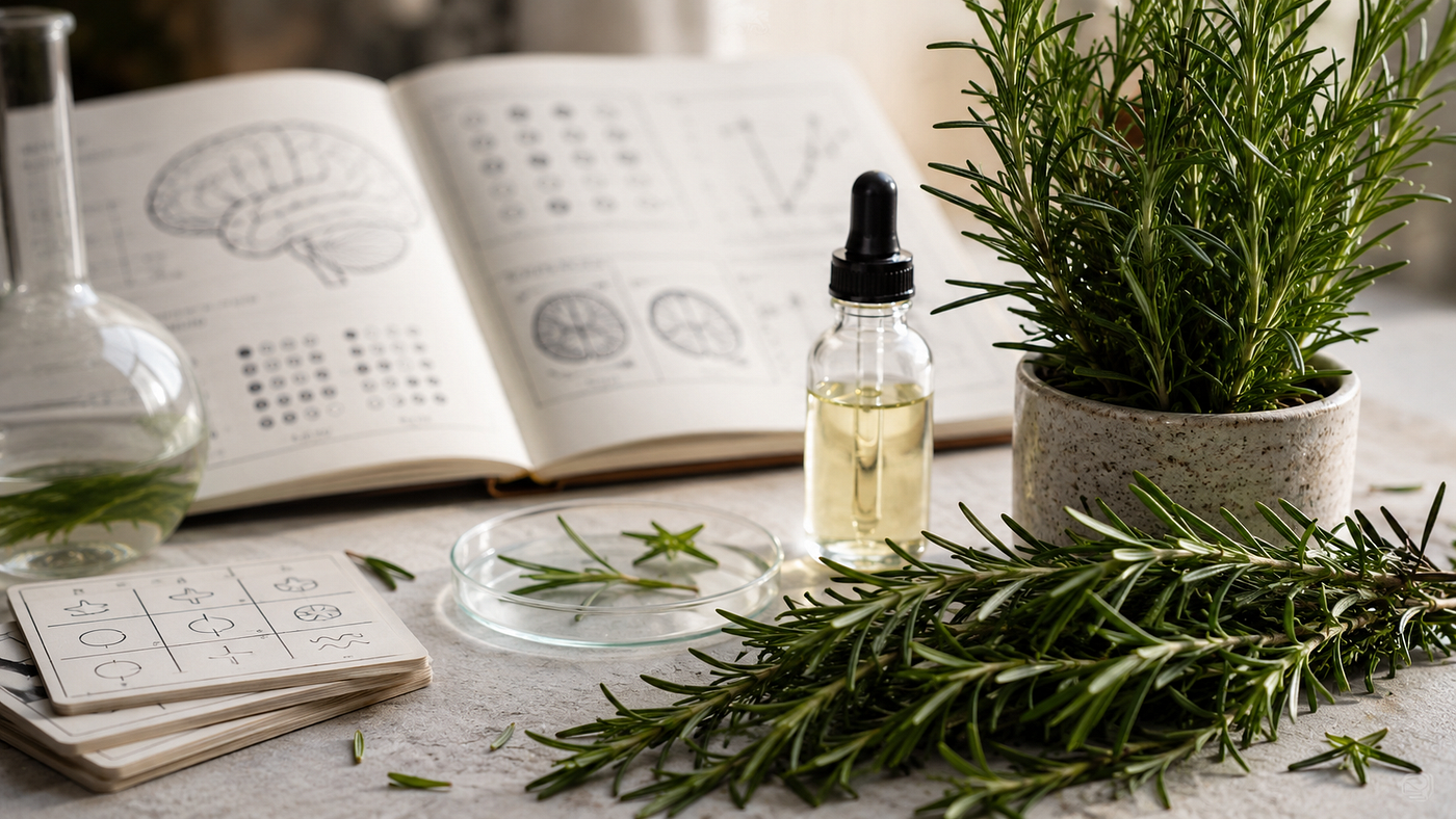 The Backyard Herb That May Wake Up Your Memory: Rosemary’s Strange Brain Story