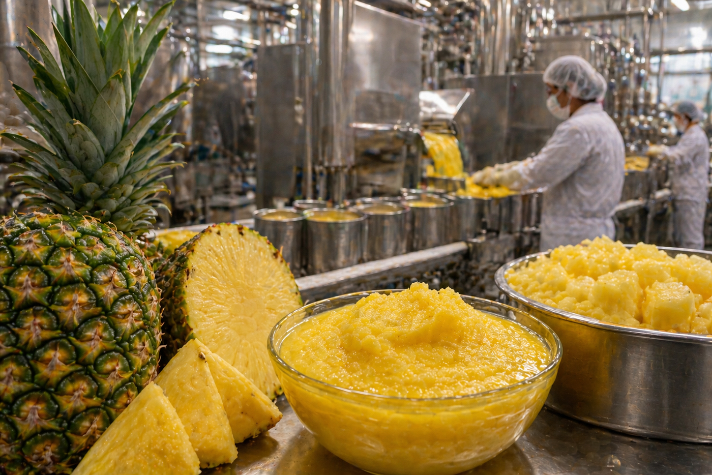 Aseptic vs Sulphited Pineapple: Processing, Pricing & Import
