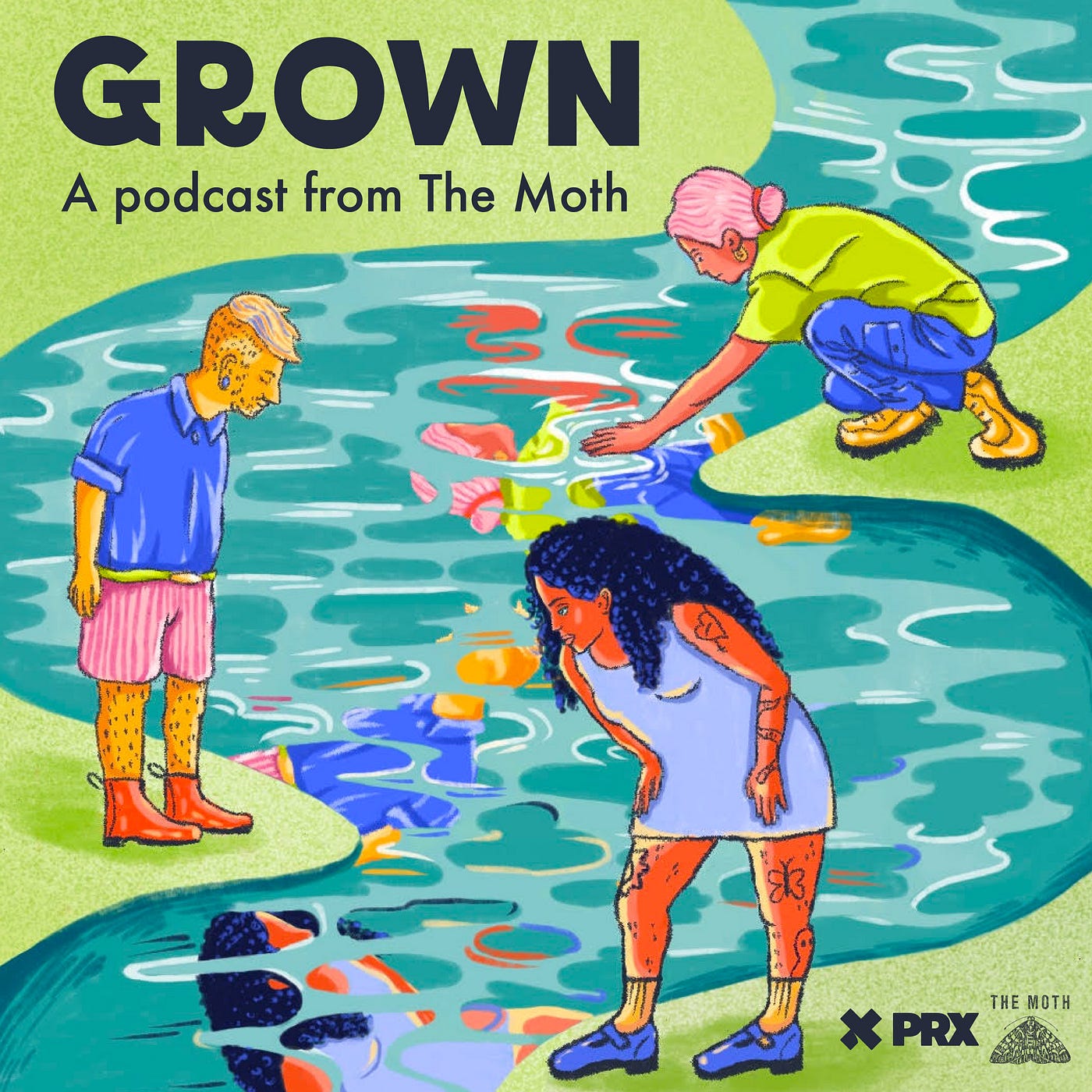 The Moth and PRX Launch “Grown,” A New Podcast with True Stories About What  It Means to Grow Up | by PRX | PRX Official | Medium