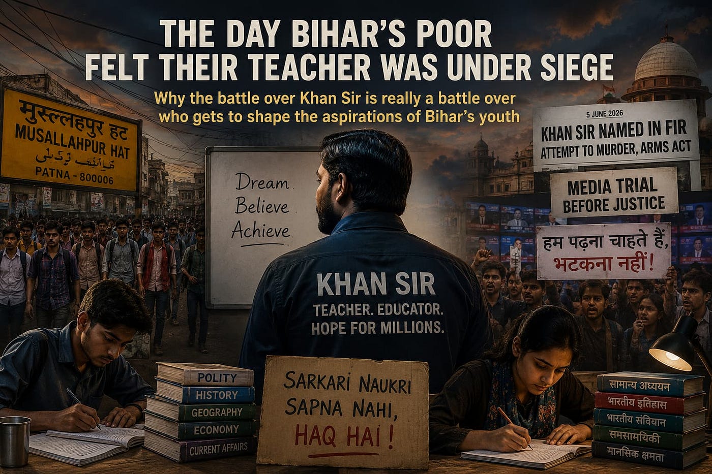 The Day Bihar’s Poor Felt Their Teacher Was Under Siege