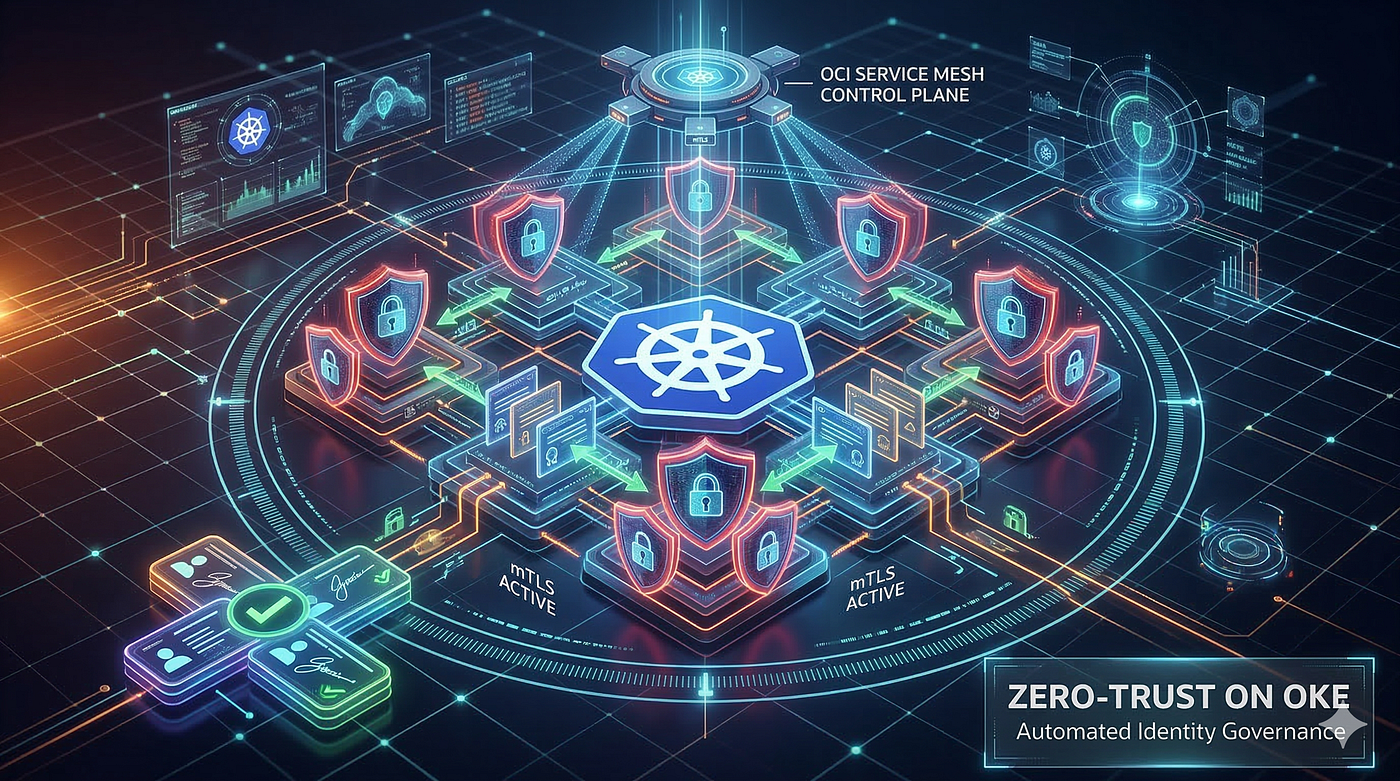 Zero-Trust on OKE: Automated Identity Governance for Oracle Kubernetes Engine