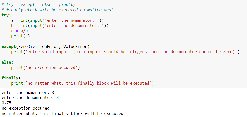 Python try-except block. Python has many built-in exceptions…, by  Vivekawasthi