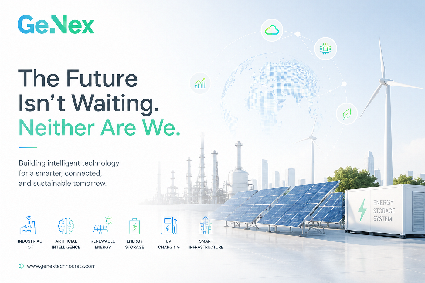 The Future Isn’t Waiting. Neither Are We.