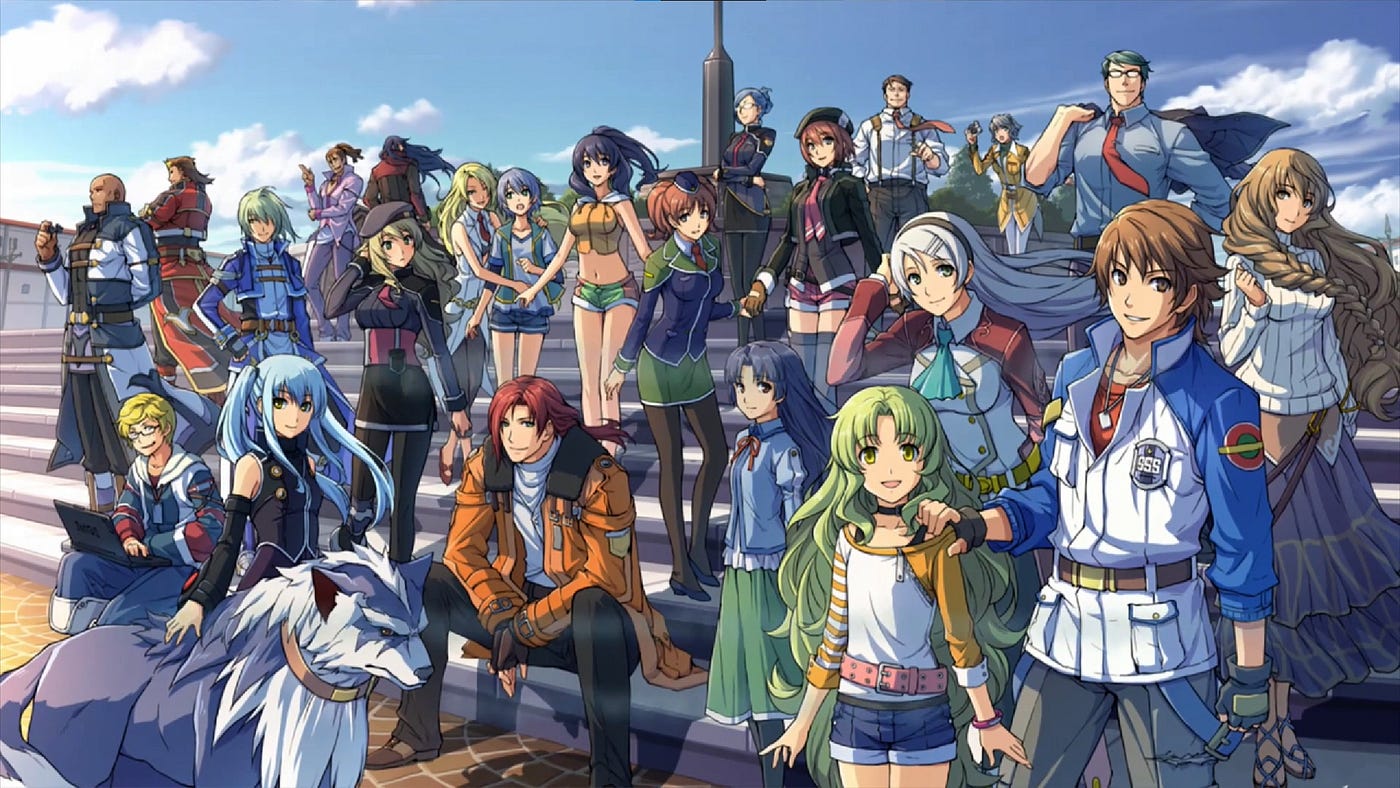 Arte oficial de Trails To Azure