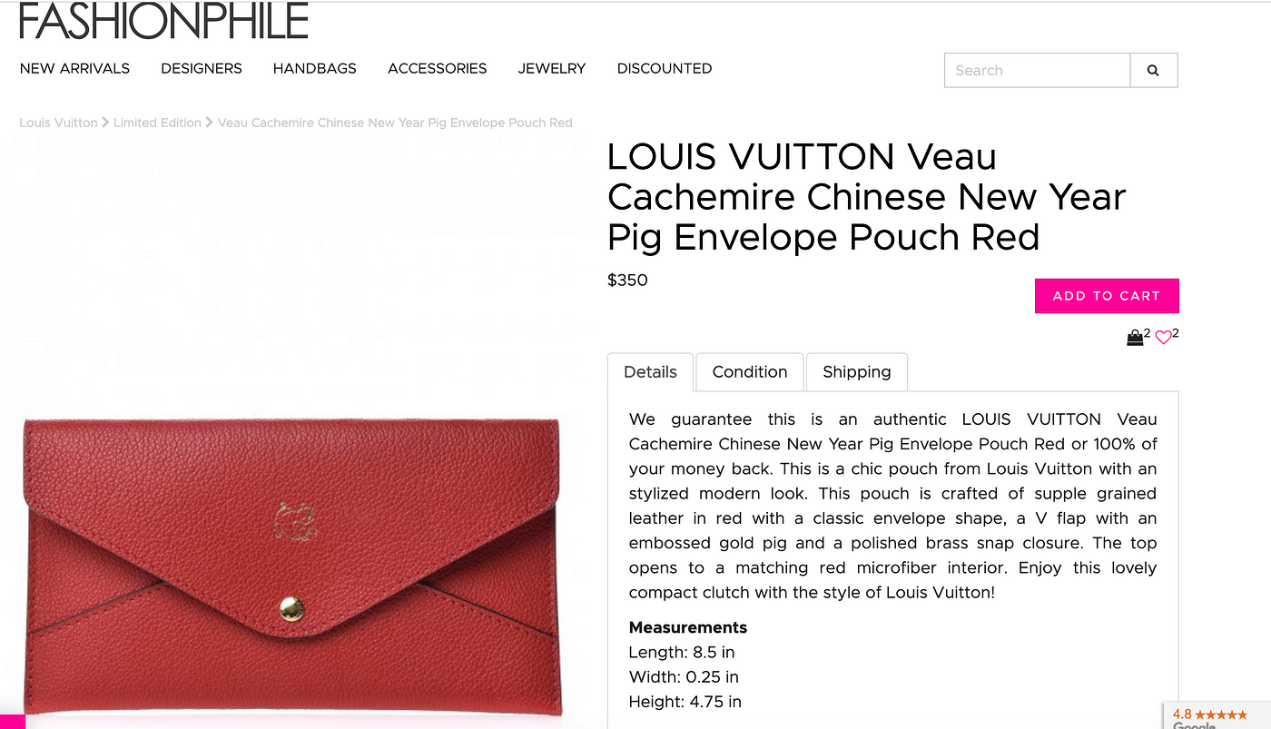 2018 Louis Vuitton Illustre Bear Weekend Pochette Chain Crossbody