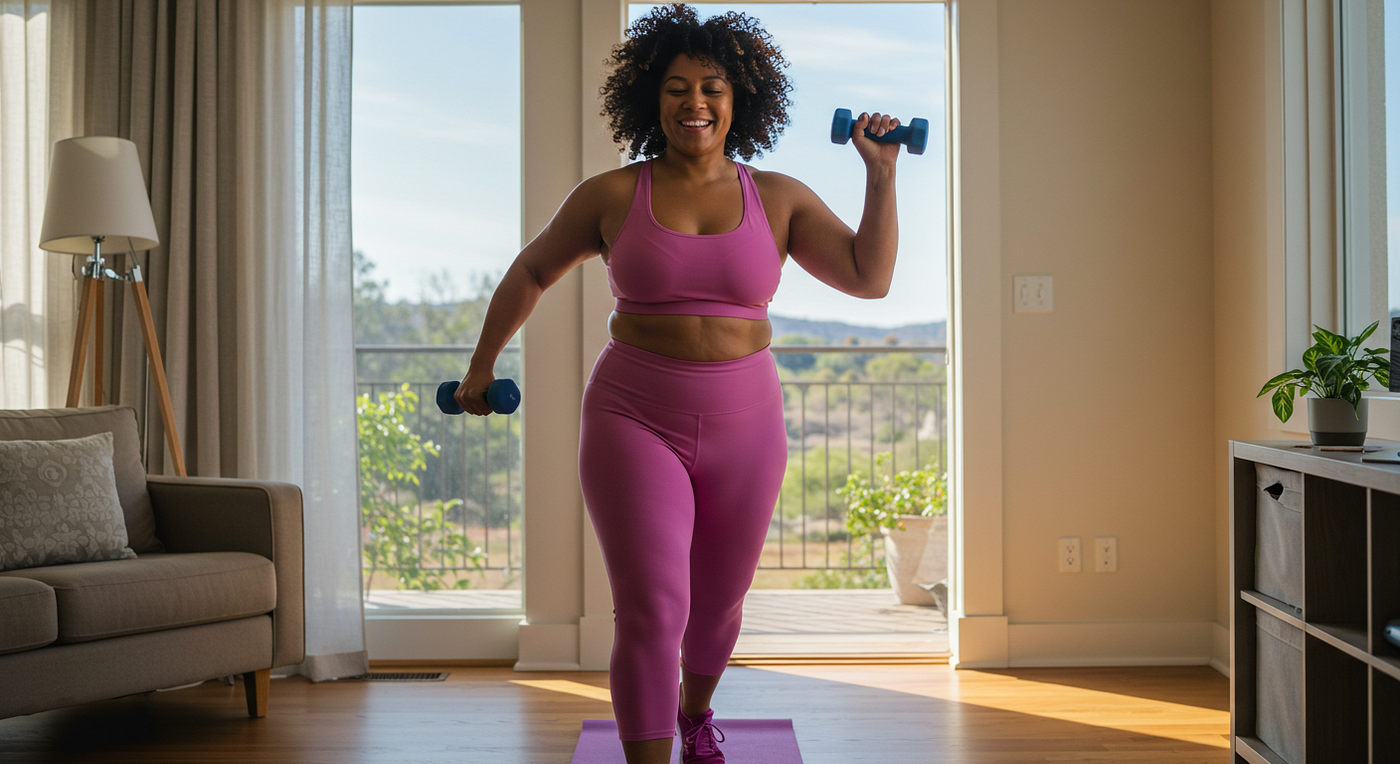 Enjoy moving your body — movement/exercise is not a punishment for being fat — it is a celebration of your wondrous body