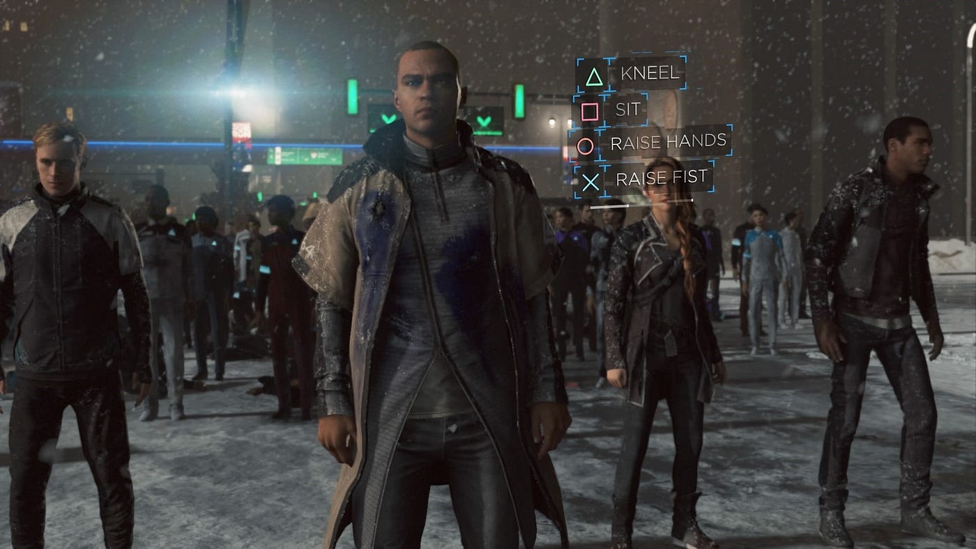 Detroit: Become Human director wants players to confront the game's  violence - The Verge