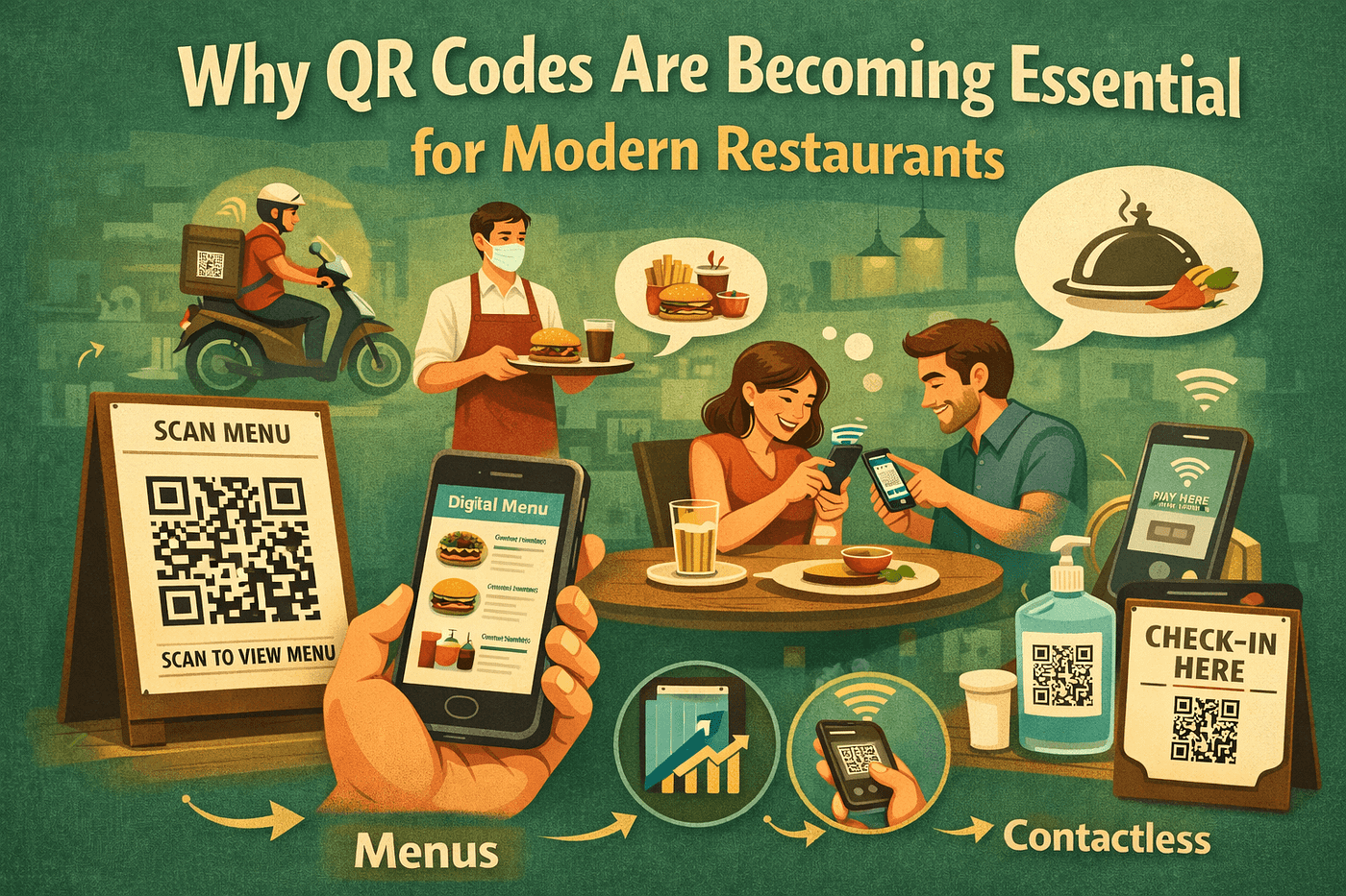 Why QR Codes Are Becoming Essential for Modern Restaurants
