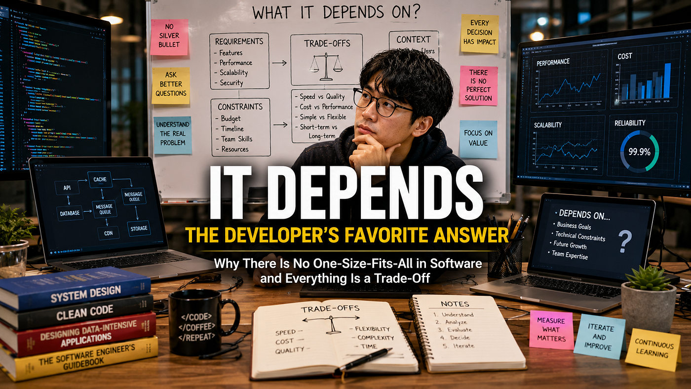 Why Programmers Always Answer with “It Depends”