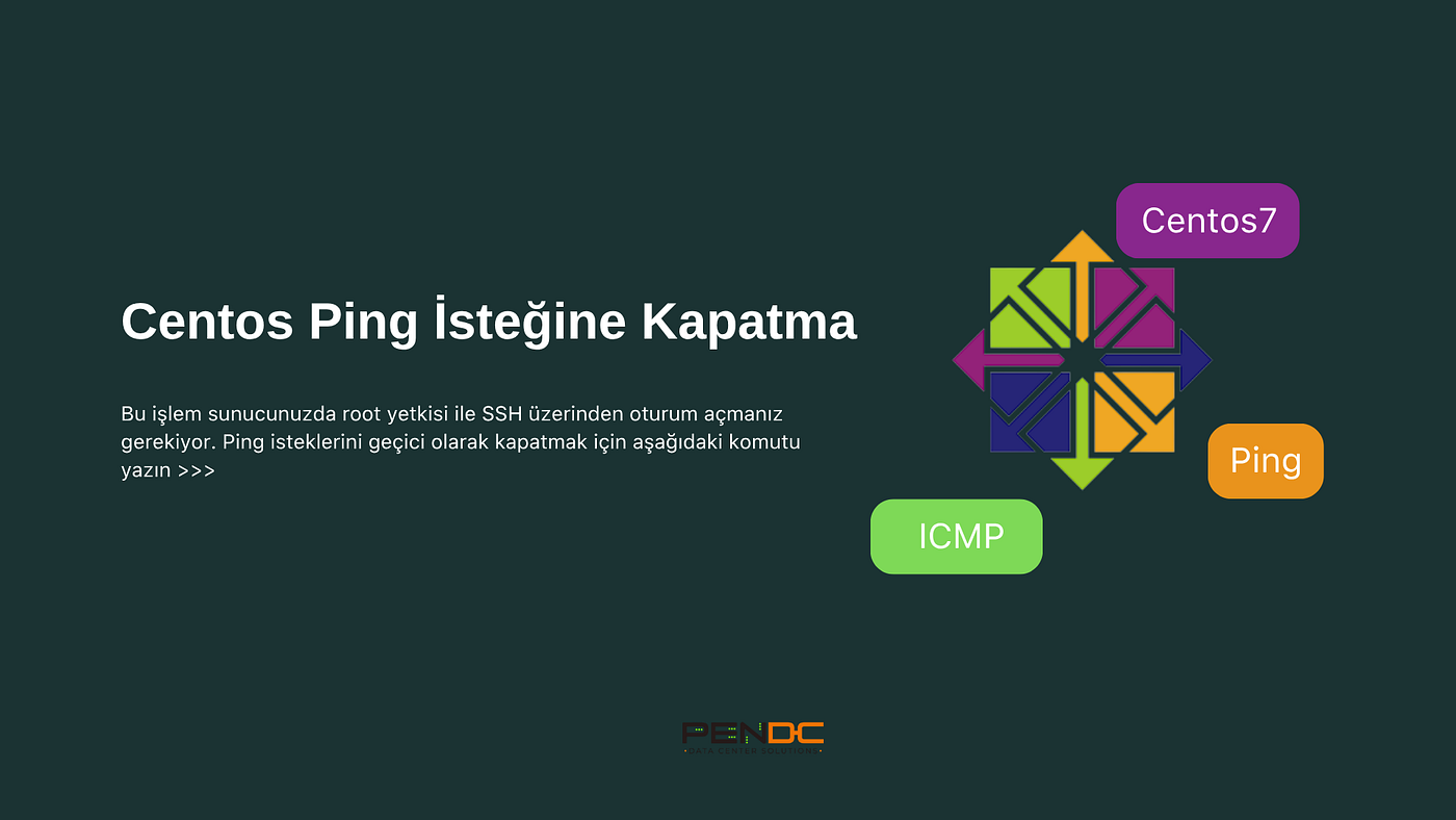 Centos Ping İsteğine Kapatma