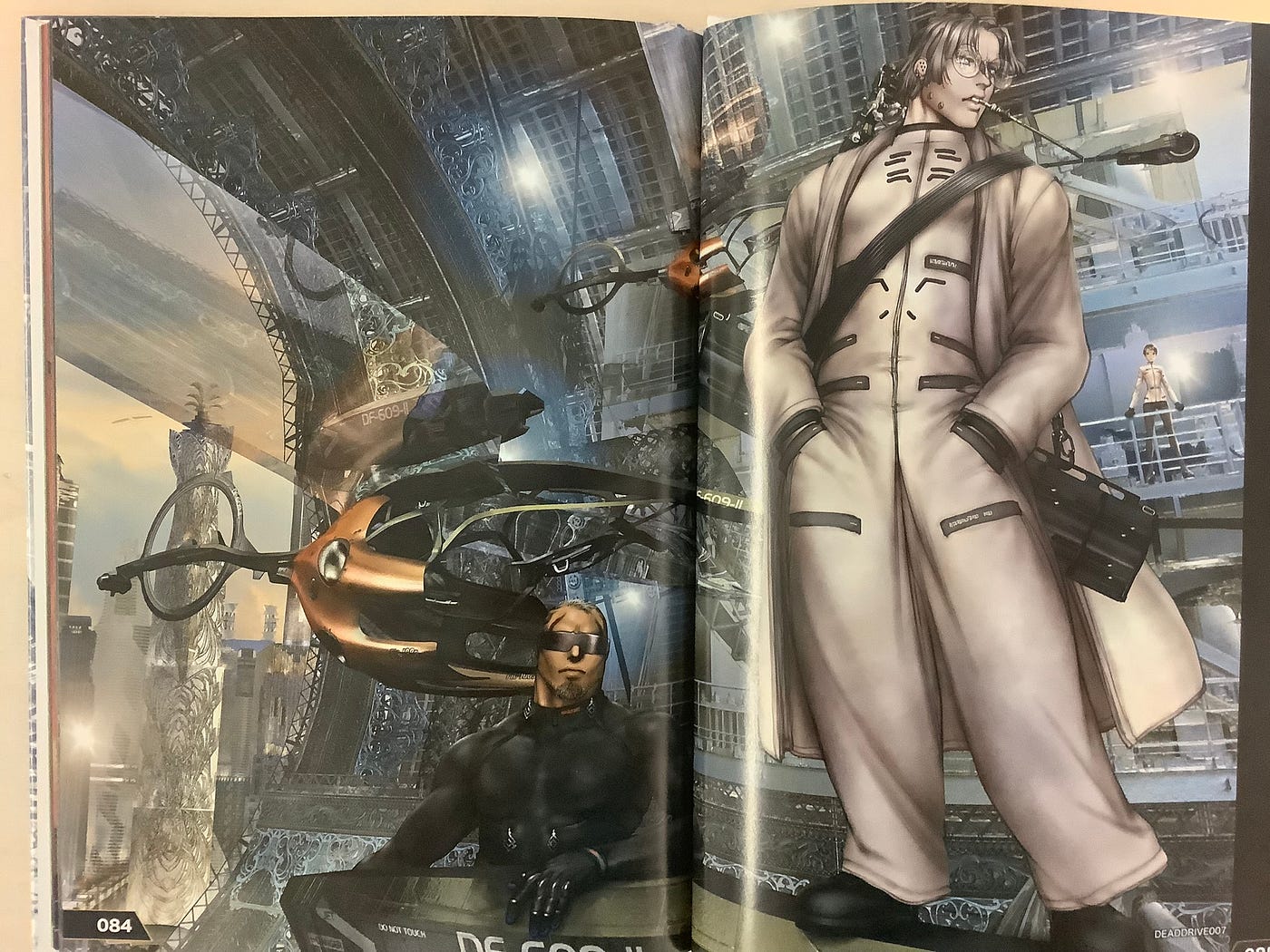 Masamune Shirow's PIECES Gem 01 [The Ghost in the Shell Data +α