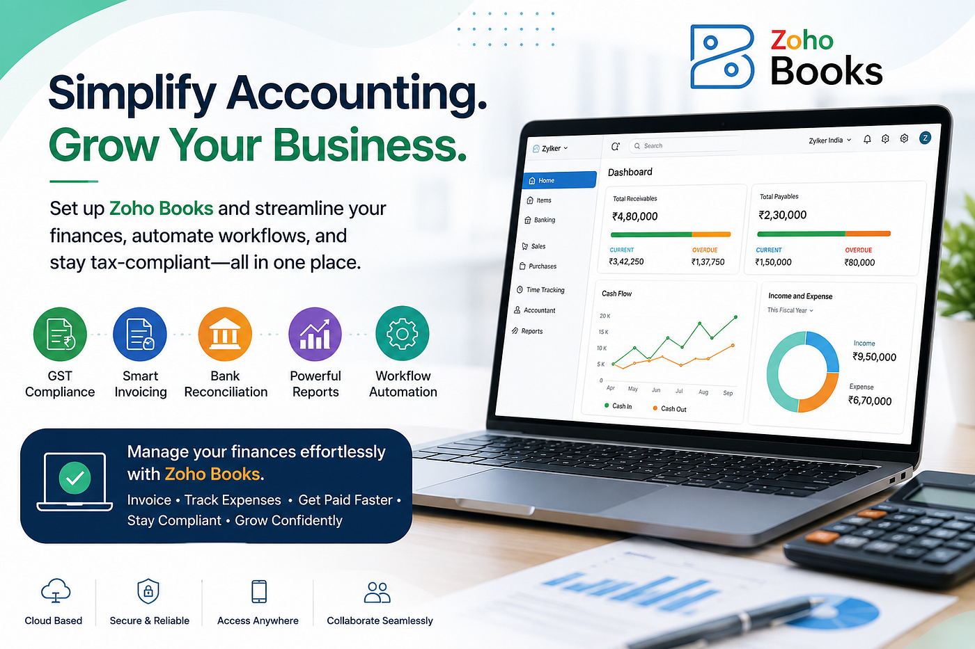 Zoho Books Easy Setup Guide