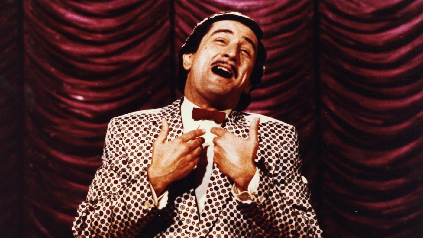 (O Rei da Comédia, 1982)