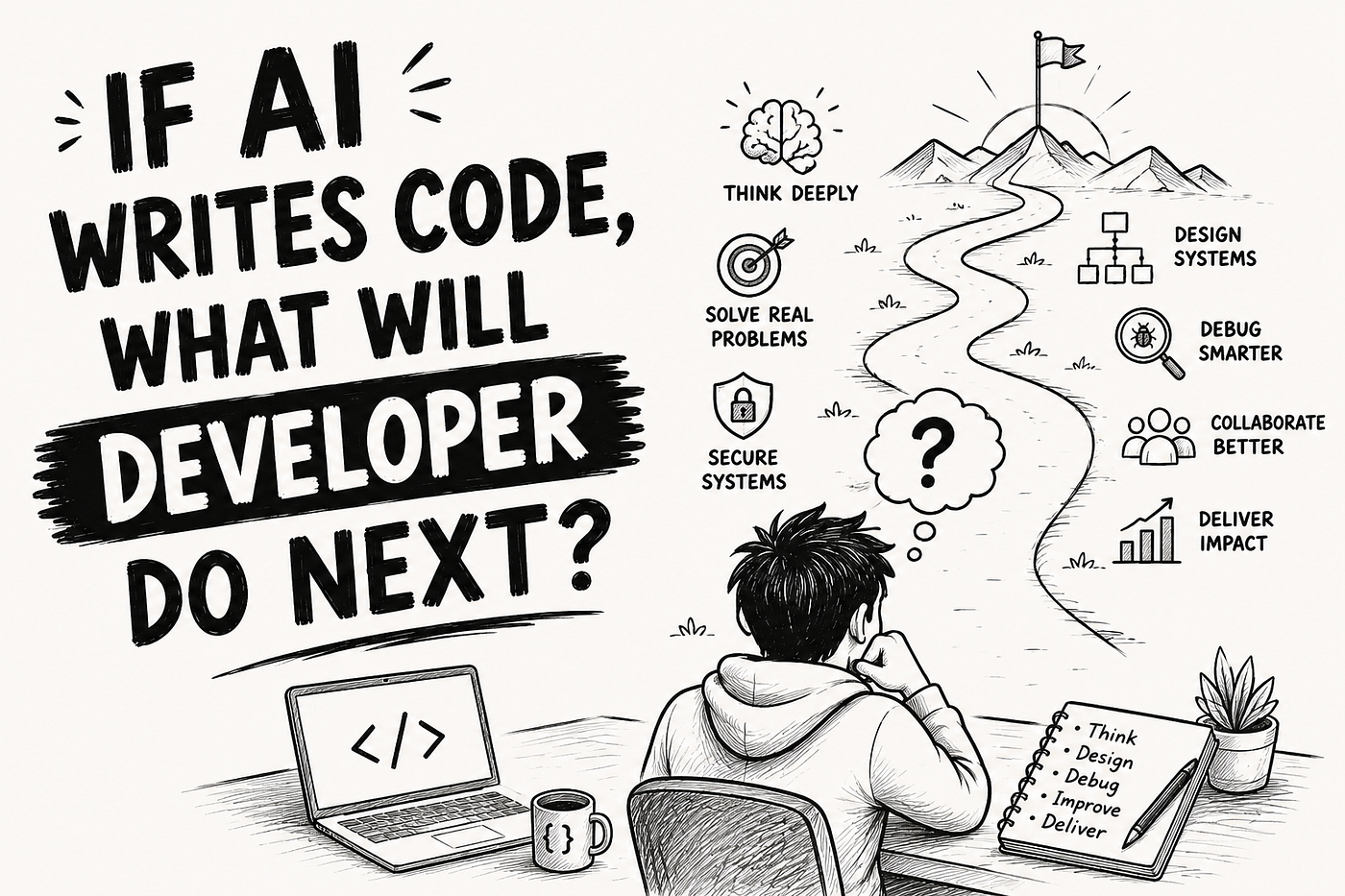 If Ai writes code, what will Developer do Next?