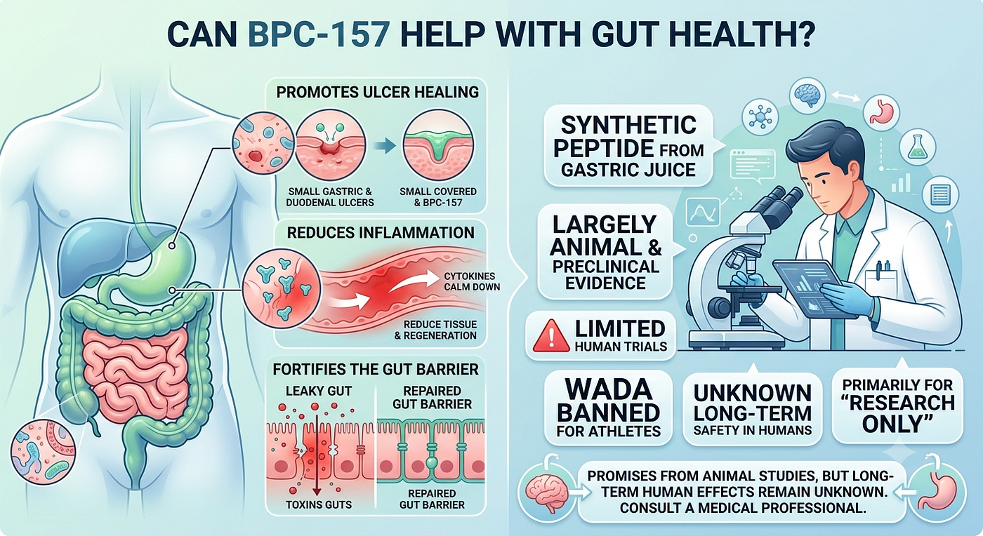 Can BPC-157 Help With Gut Health?
