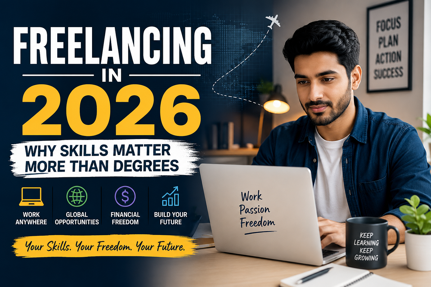 Freelancing in 2026: Why Skills Matter More Than Degrees