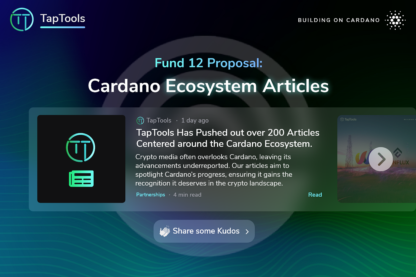 Maximize Cardano Marketing. 6/27/2024 | by Tap In With TapTools | Tap In  With TapTools | Medium