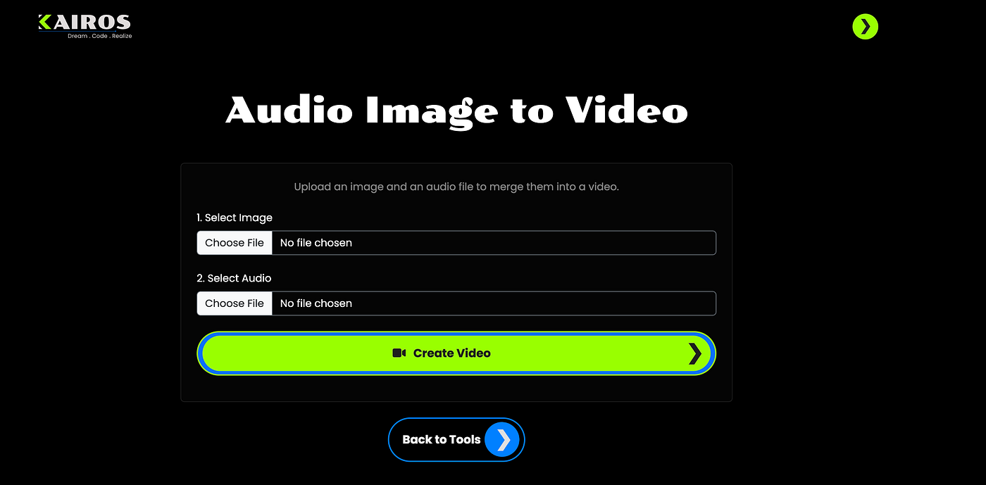 Audio & Image to Video Converter — Turn Your Audio and Images into Stunning Videos in Seconds